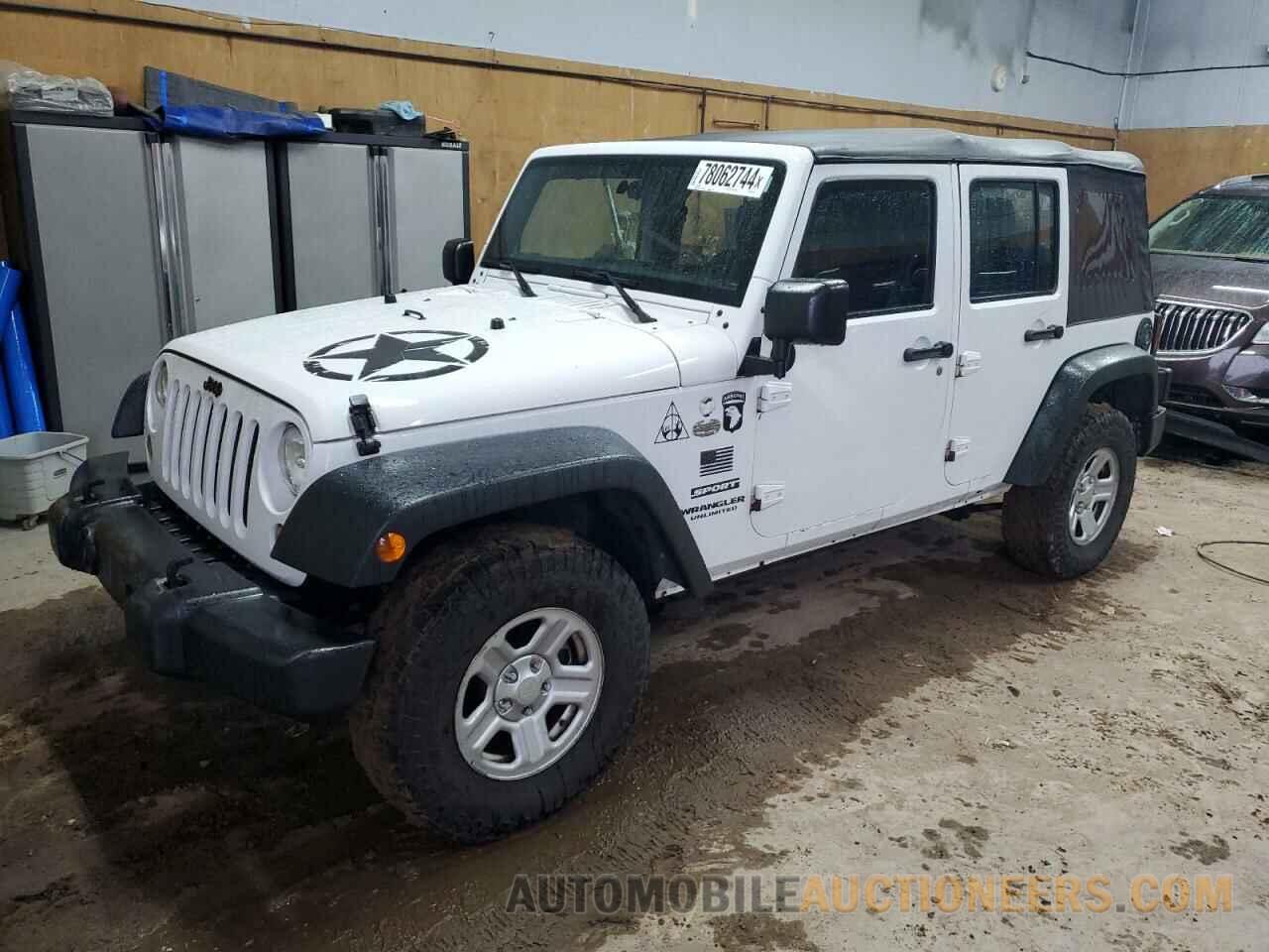 1C4BJWDG6GL262713 JEEP WRANGLER 2016