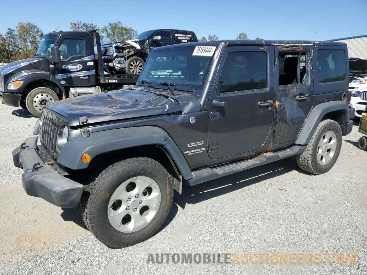 1C4BJWDG6HL540656 JEEP WRANGLER 2017