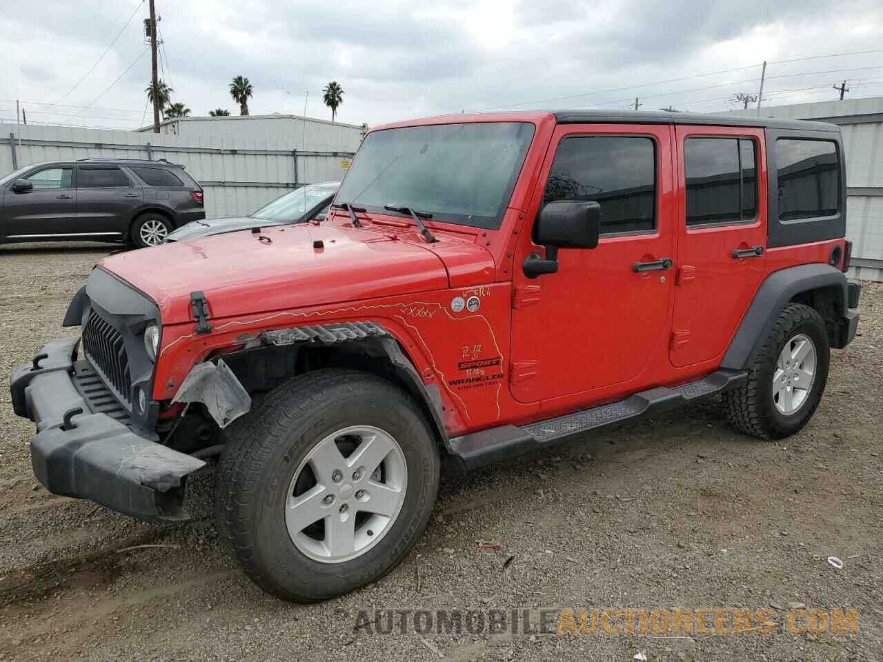 1C4BJWDG6HL558137 JEEP WRANGLER 2017