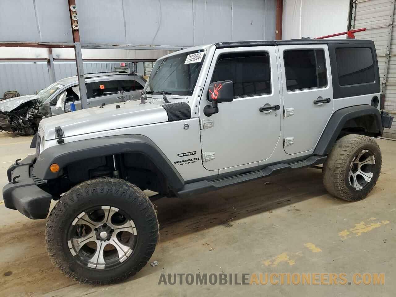 1C4BJWDG7CL141411 JEEP WRANGLER 2012