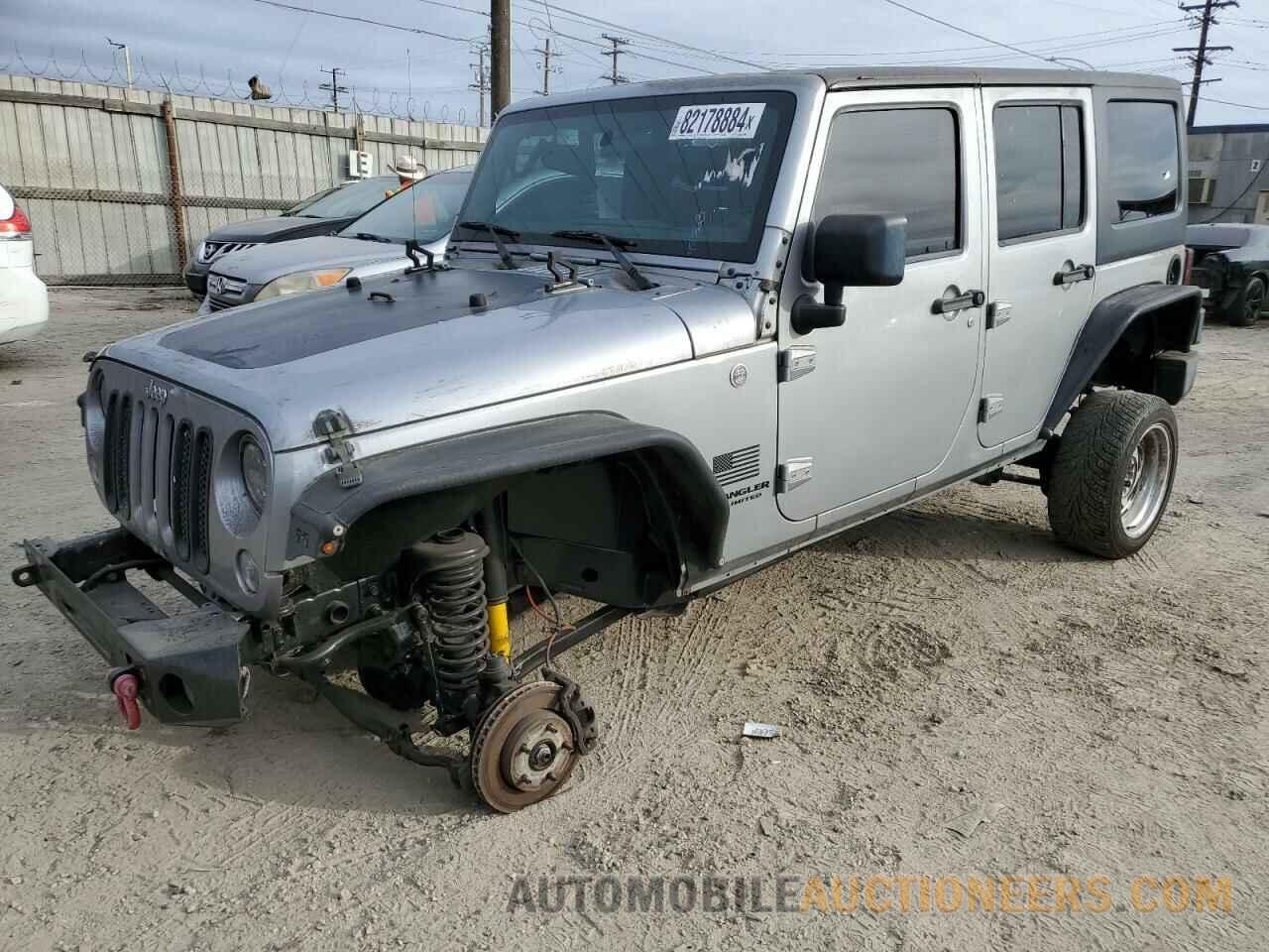 1C4BJWDG7EL172080 JEEP WRANGLER 2014