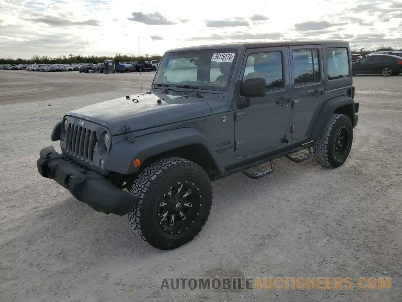 1C4BJWDG7EL233346 JEEP WRANGLER 2014