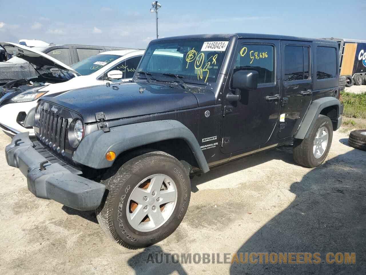 1C4BJWDG7HL575514 JEEP WRANGLER 2017