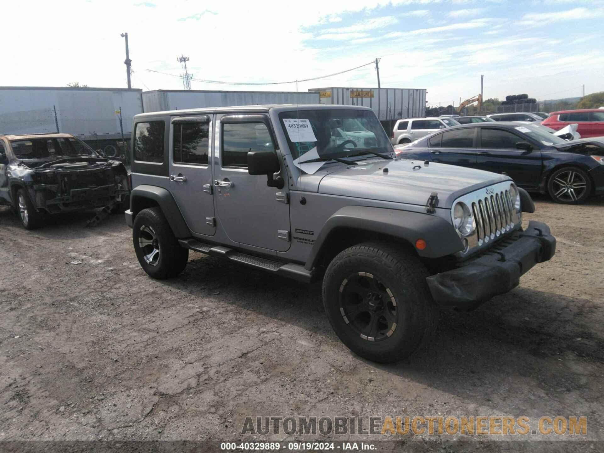 1C4BJWDG8EL139637 JEEP WRANGLER UNLIMITED 2014