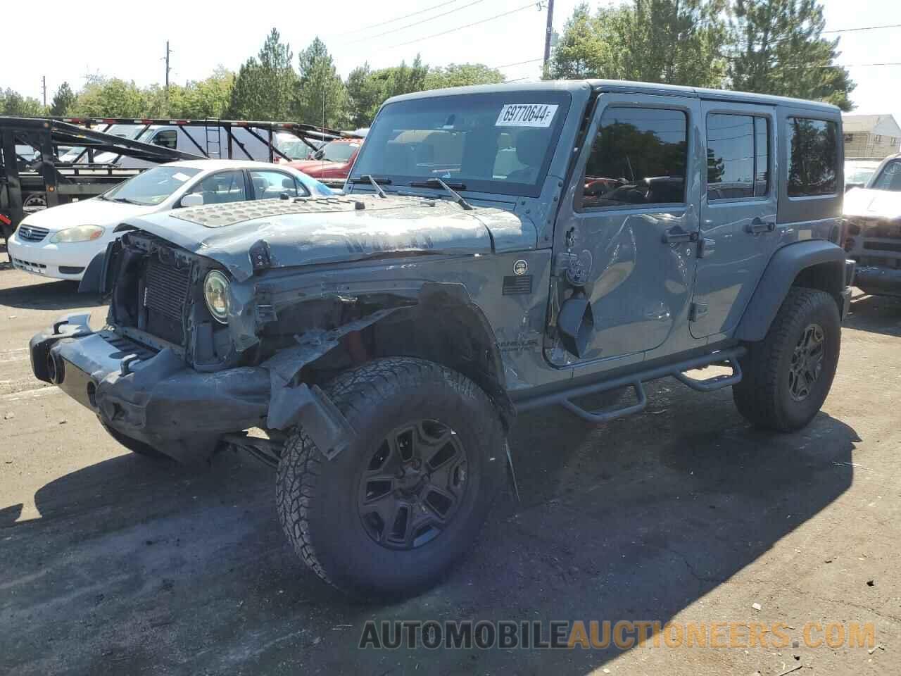 1C4BJWDG8EL257610 JEEP WRANGLER 2014