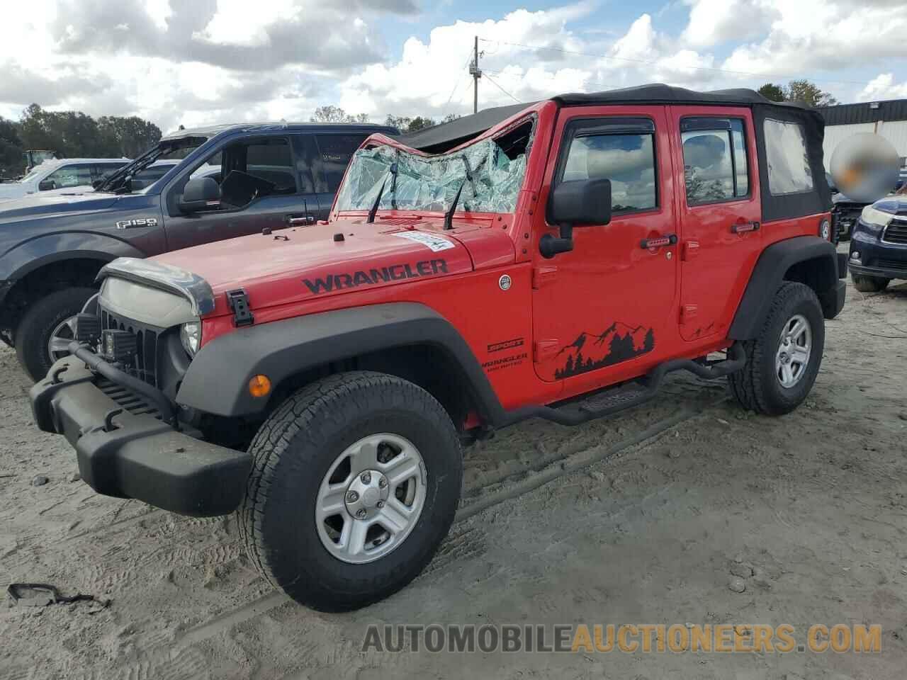 1C4BJWDG8FL754609 JEEP WRANGLER 2015