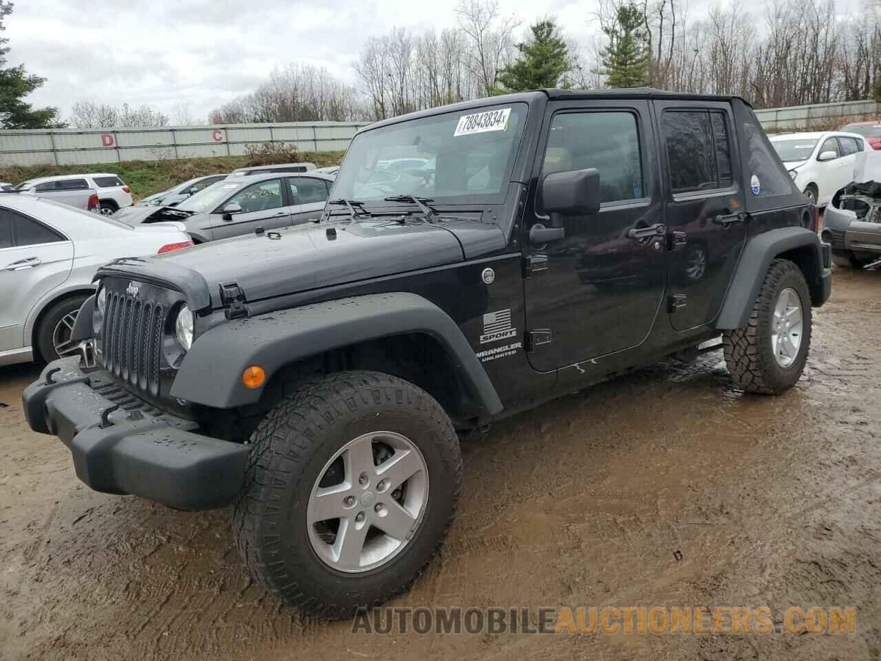 1C4BJWDG8GL117883 JEEP WRANGLER 2016