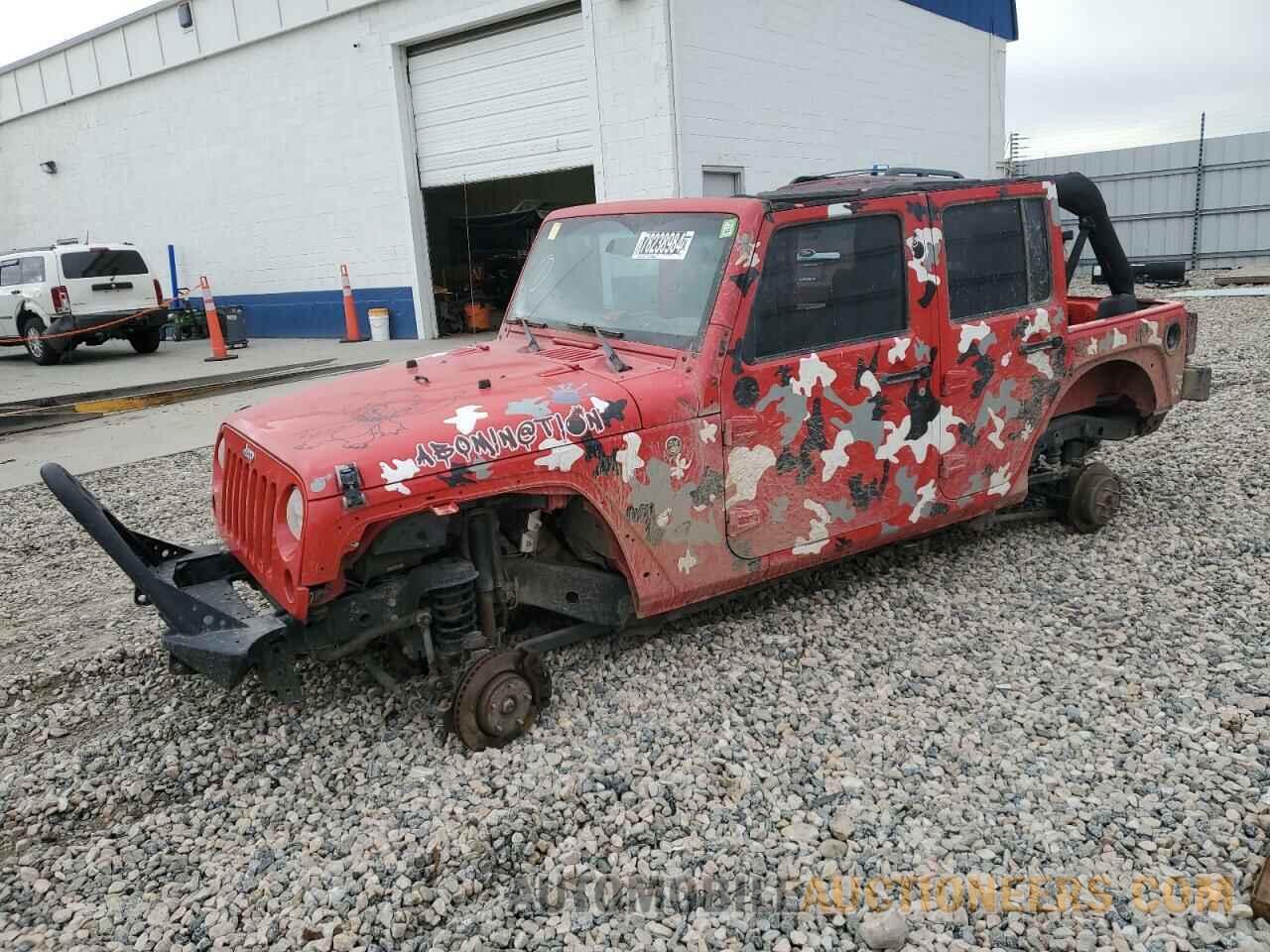 1C4BJWDG8GL259912 JEEP WRANGLER 2016