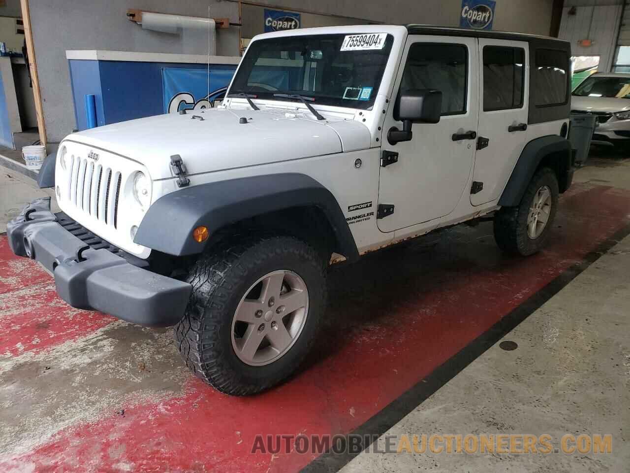 1C4BJWDG8GL285104 JEEP WRANGLER 2016