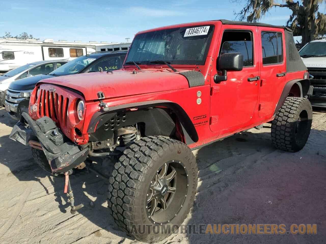 1C4BJWDG8GL341980 JEEP WRANGLER 2016