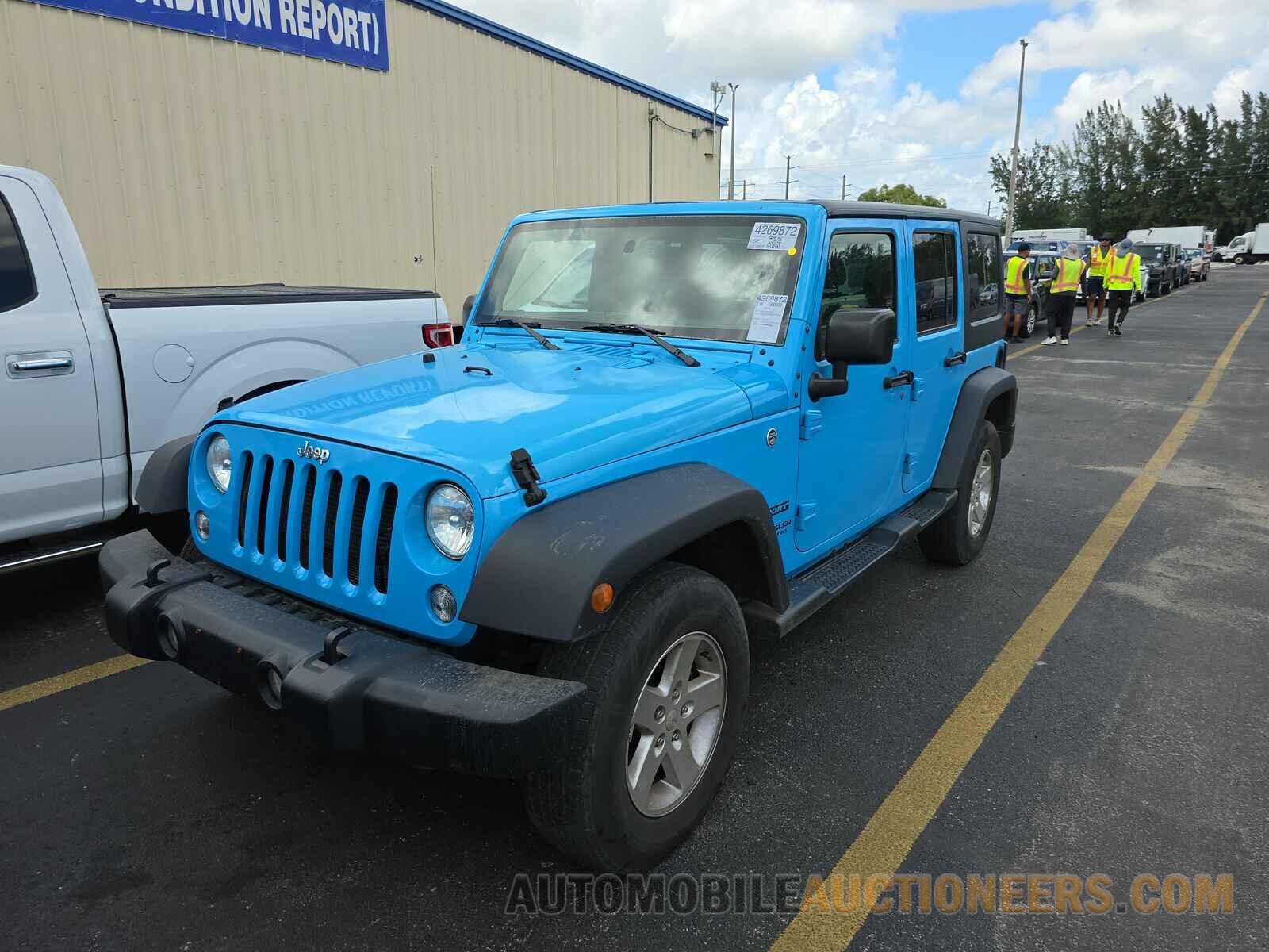 1C4BJWDG8HL615664 Jeep Wrangler Unlimited 2017