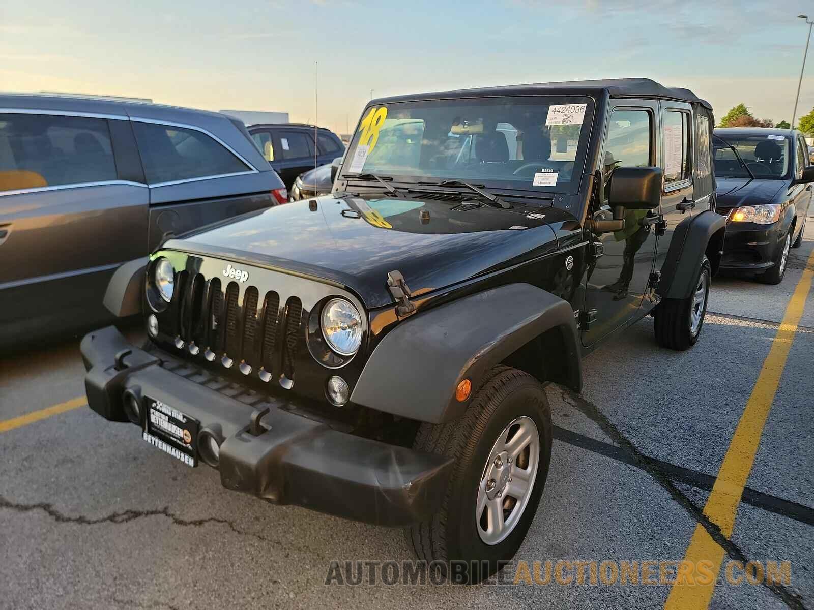 1C4BJWDG8JL867985 Jeep Wrangler JK Unlimited 2018