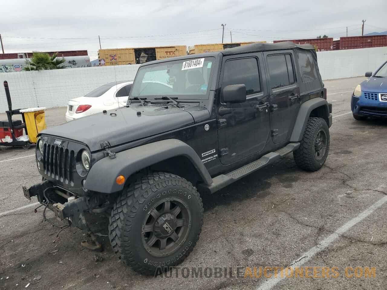 1C4BJWDG9EL201417 JEEP WRANGLER 2014