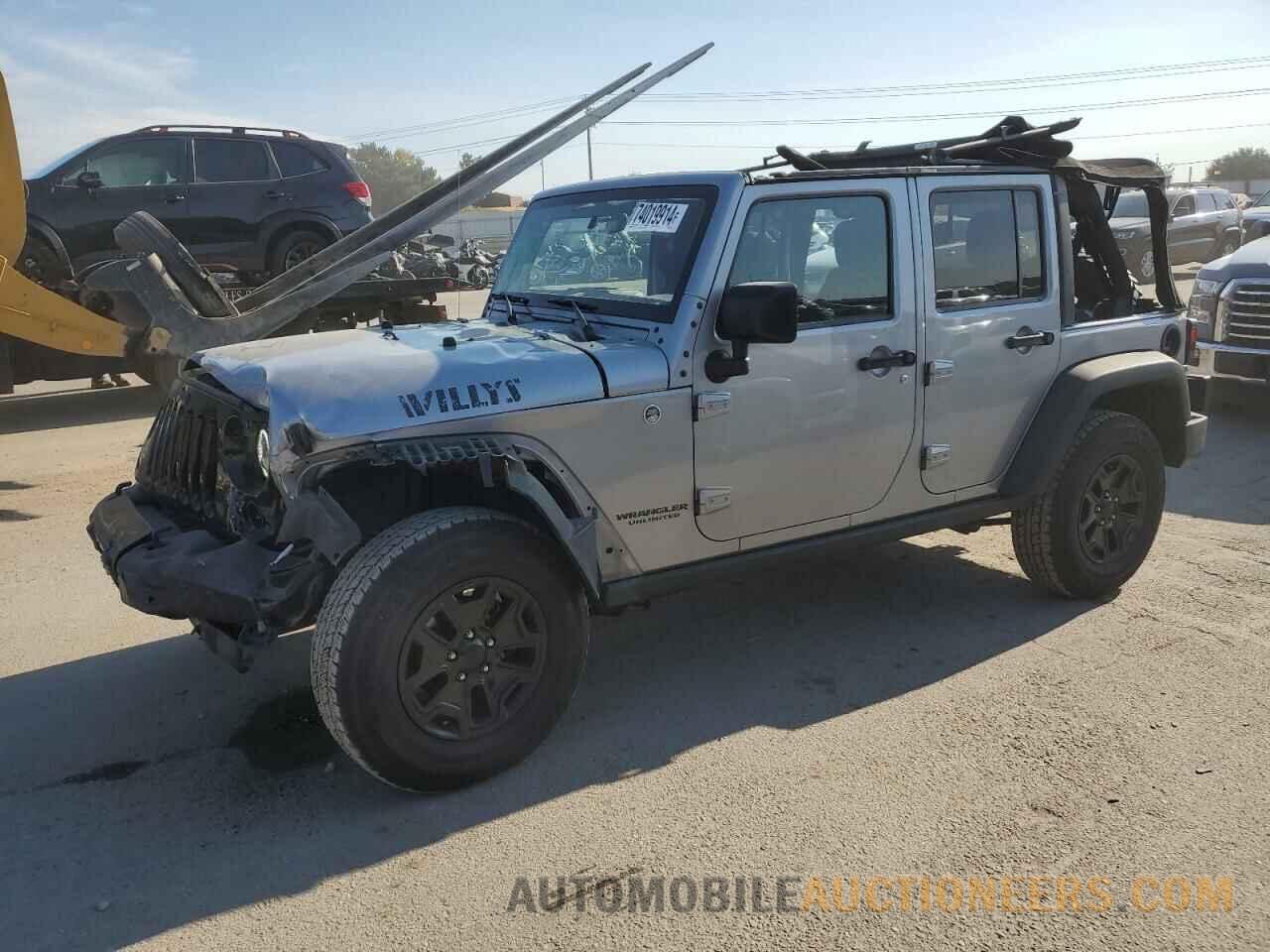 1C4BJWDG9FL687714 JEEP WRANGLER 2015