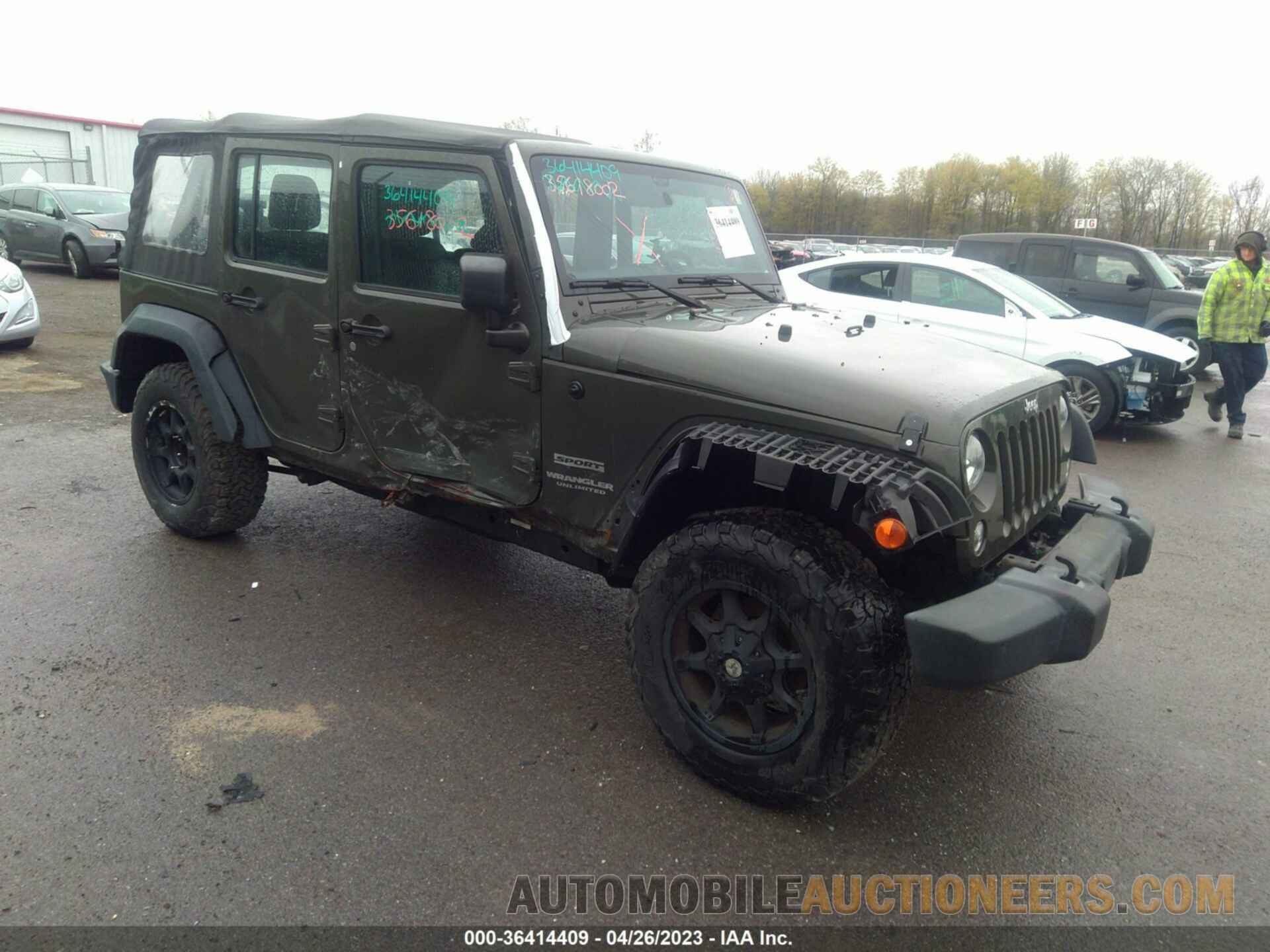 1C4BJWDG9GL113101 JEEP WRANGLER UNLIMITED 2016