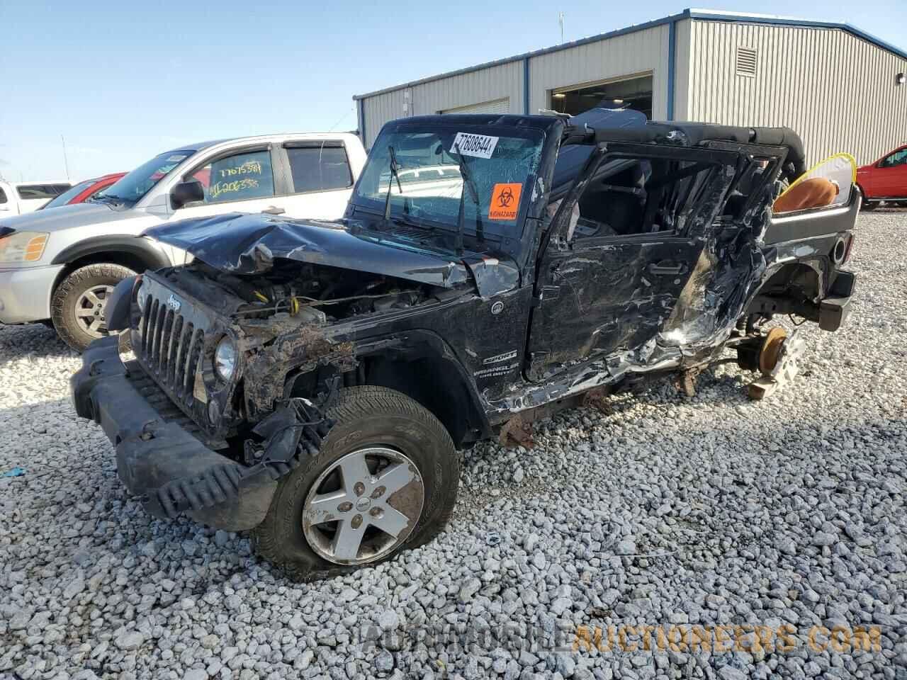 1C4BJWDG9GL119318 JEEP WRANGLER 2016