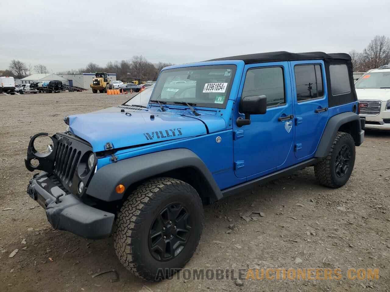 1C4BJWDG9GL123563 JEEP WRANGLER 2016