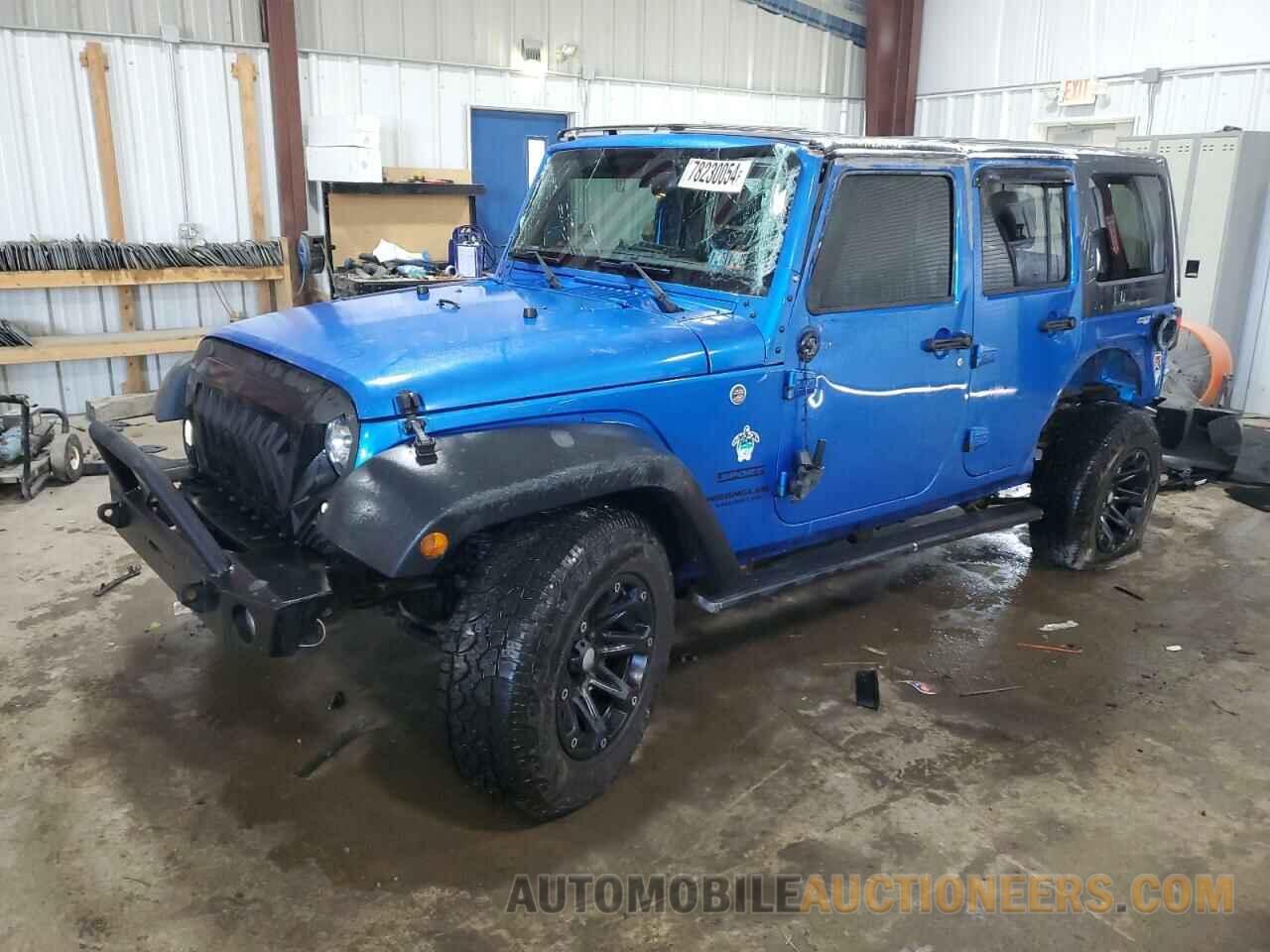 1C4BJWDG9GL257392 JEEP WRANGLER 2016