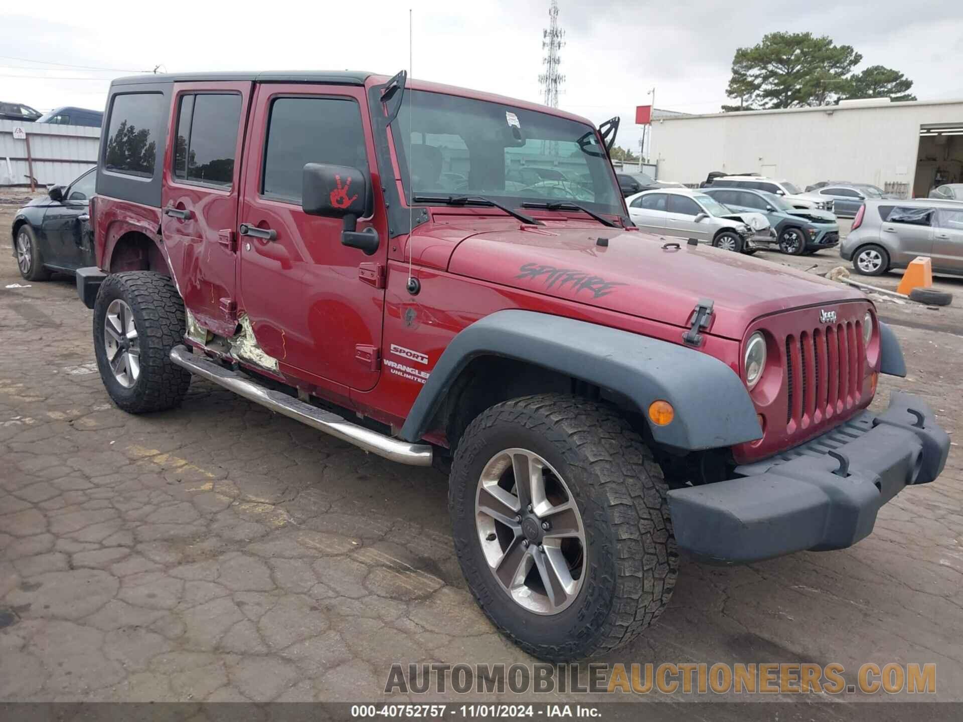 1C4BJWDGXDL607026 JEEP WRANGLER UNLIMITED 2013