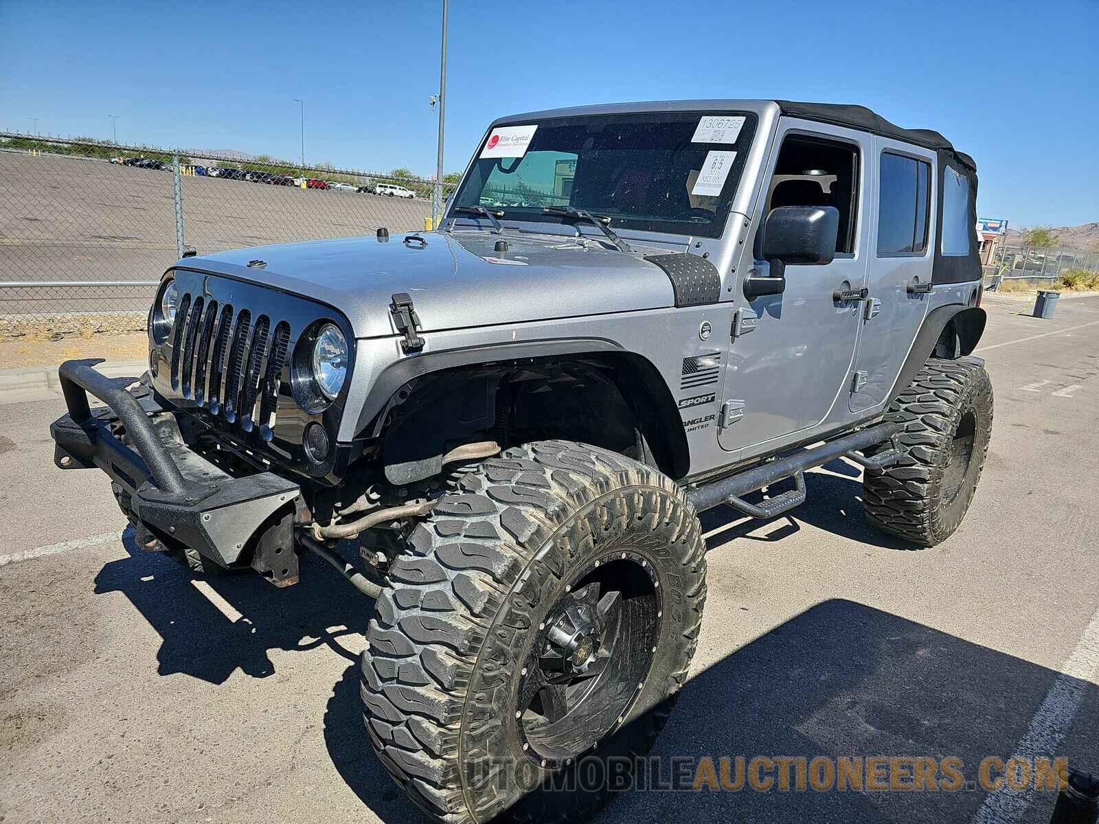 1C4BJWDGXFL608535 Jeep Wrangler Unlimited 2015