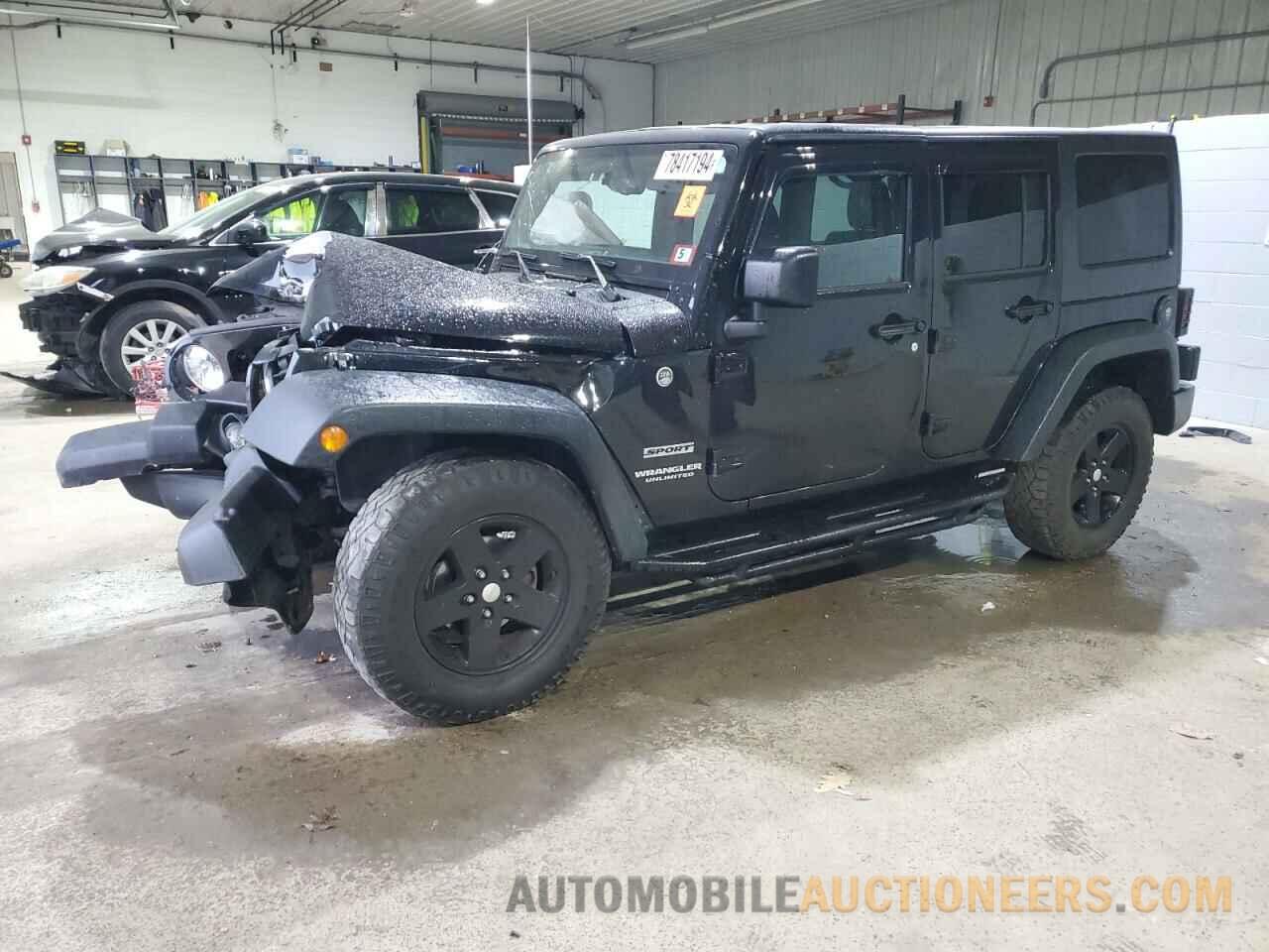 1C4BJWDGXGL309497 JEEP WRANGLER 2016