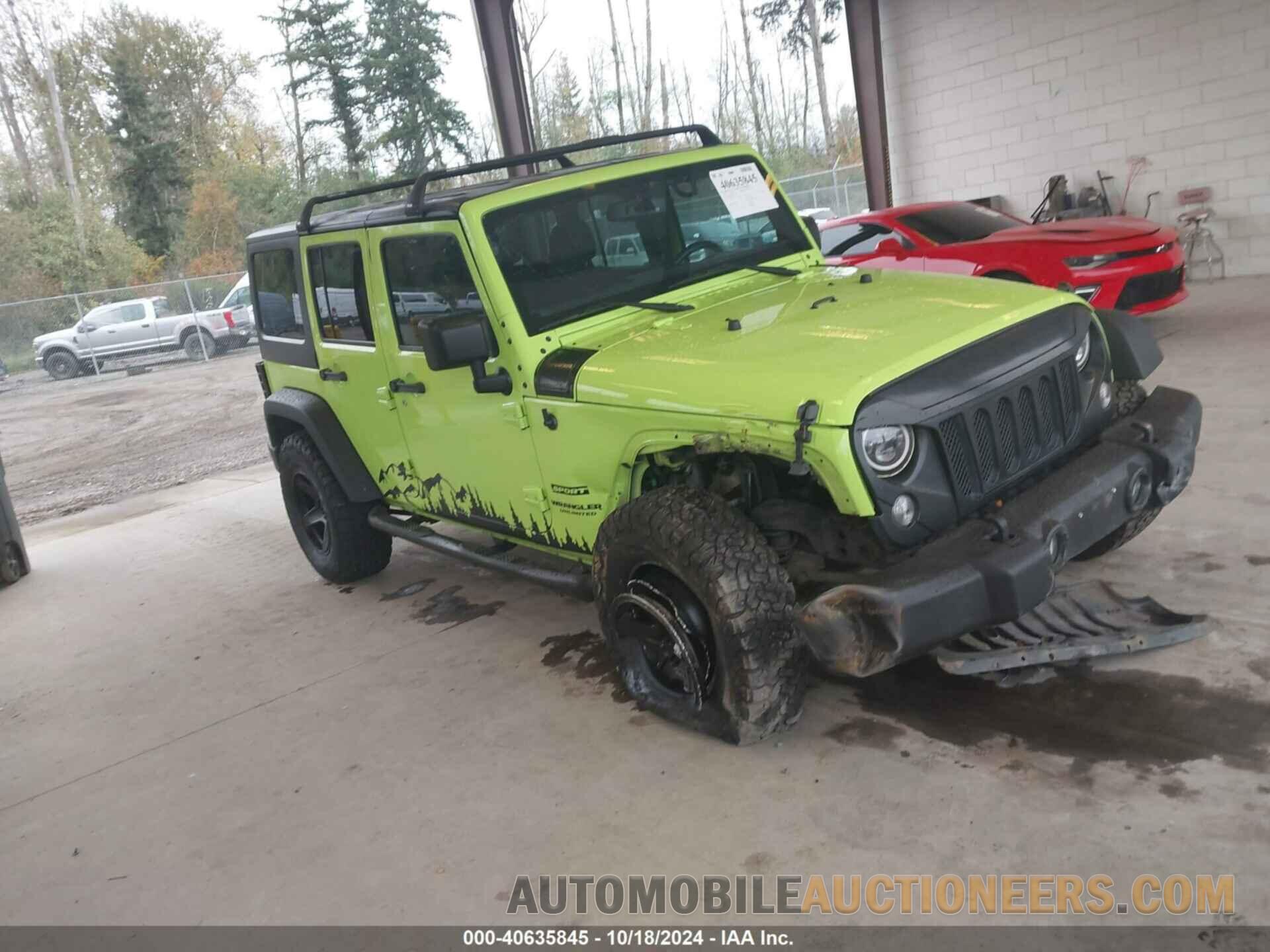 1C4BJWDGXGL342077 JEEP WRANGLER UNLIMITED 2016