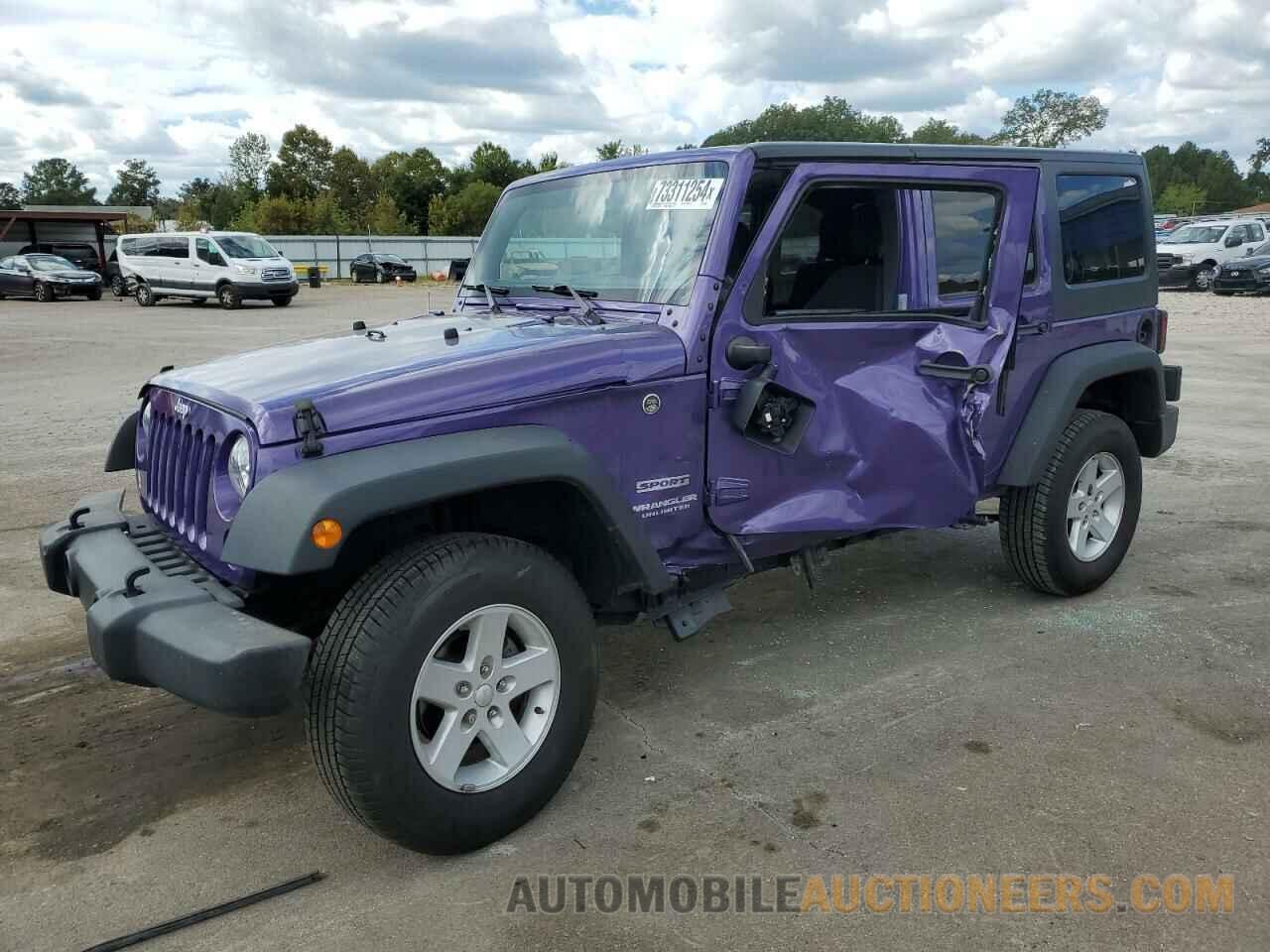 1C4BJWDGXHL604391 JEEP WRANGLER 2017