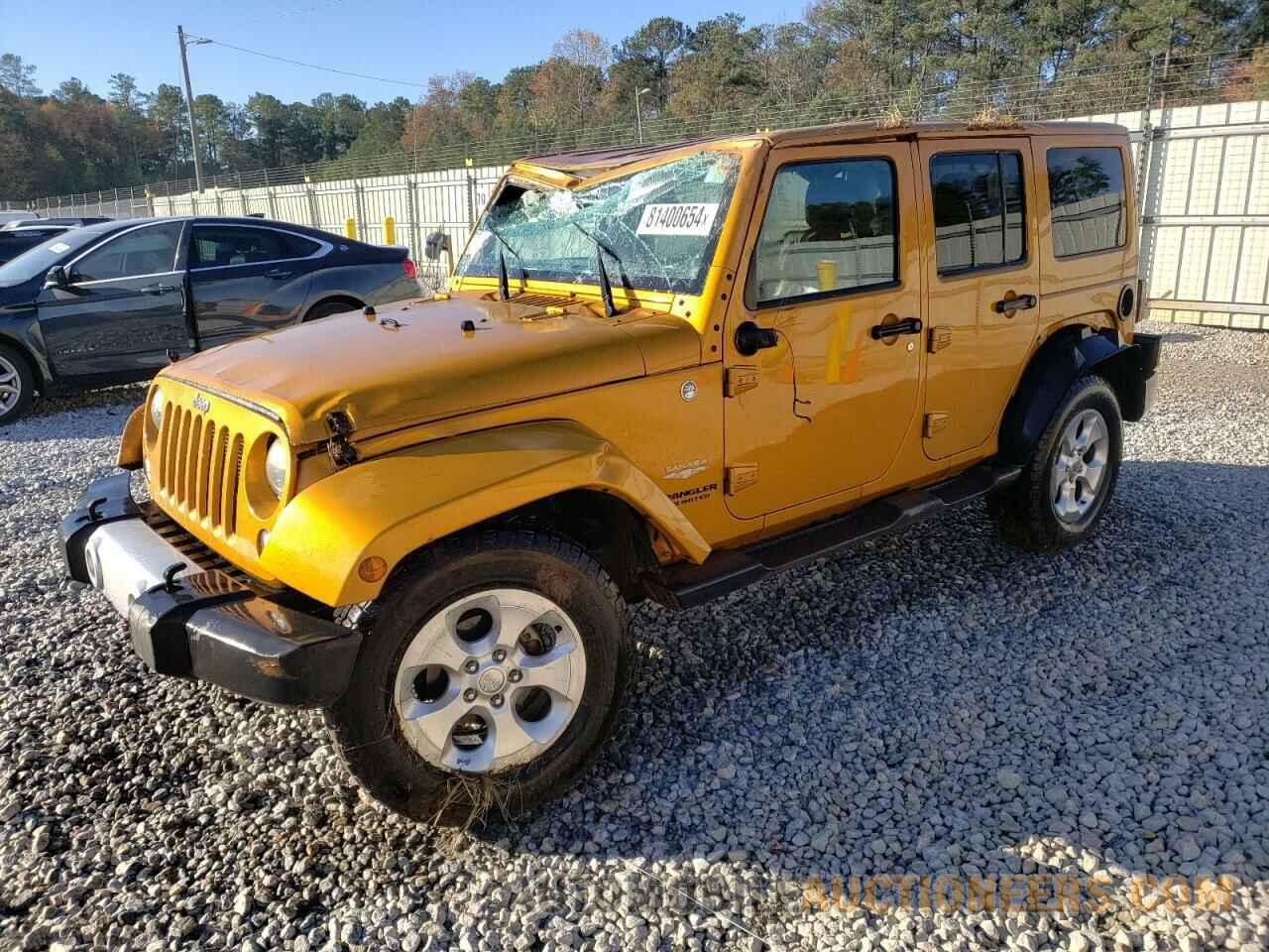 1C4BJWEG0EL326613 JEEP WRANGLER 2014