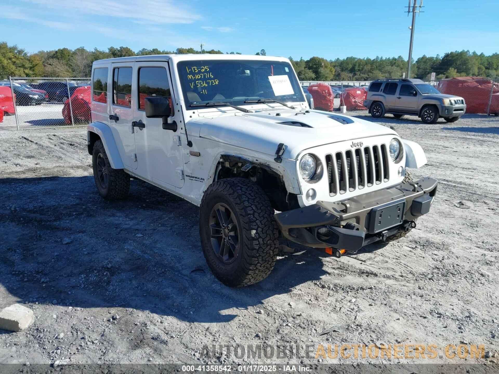 1C4BJWEG1HL536738 JEEP WRANGLER UNLIMITED 2017