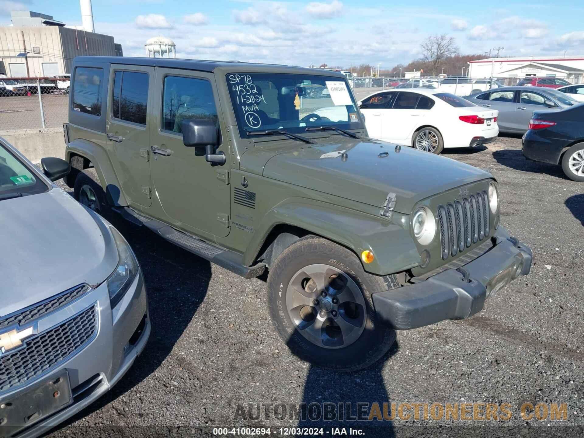 1C4BJWEG3GL161546 JEEP WRANGLER UNLIMITED 2016