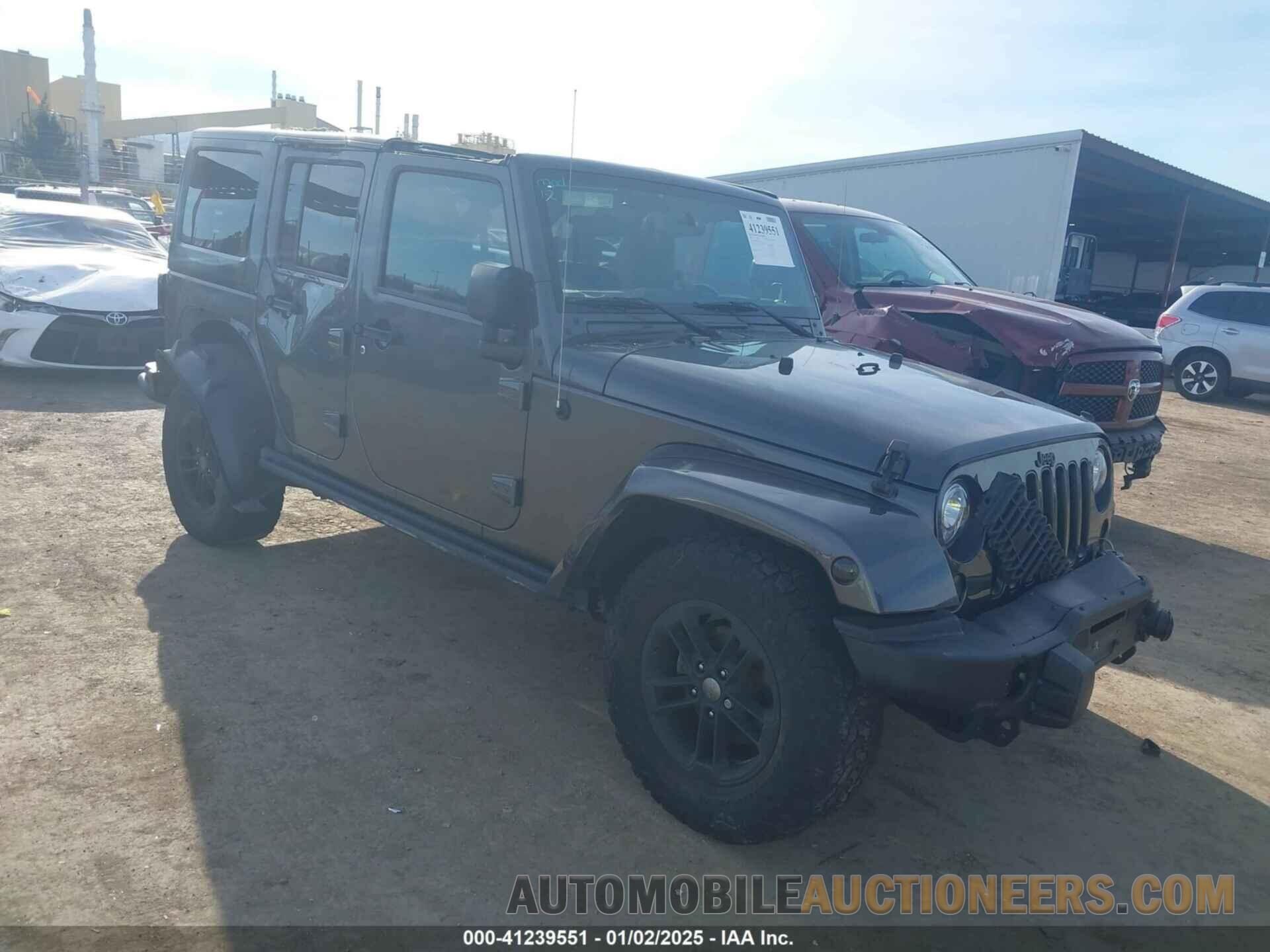 1C4BJWEG3HL607504 JEEP WRANGLER UNLIMITED 2017