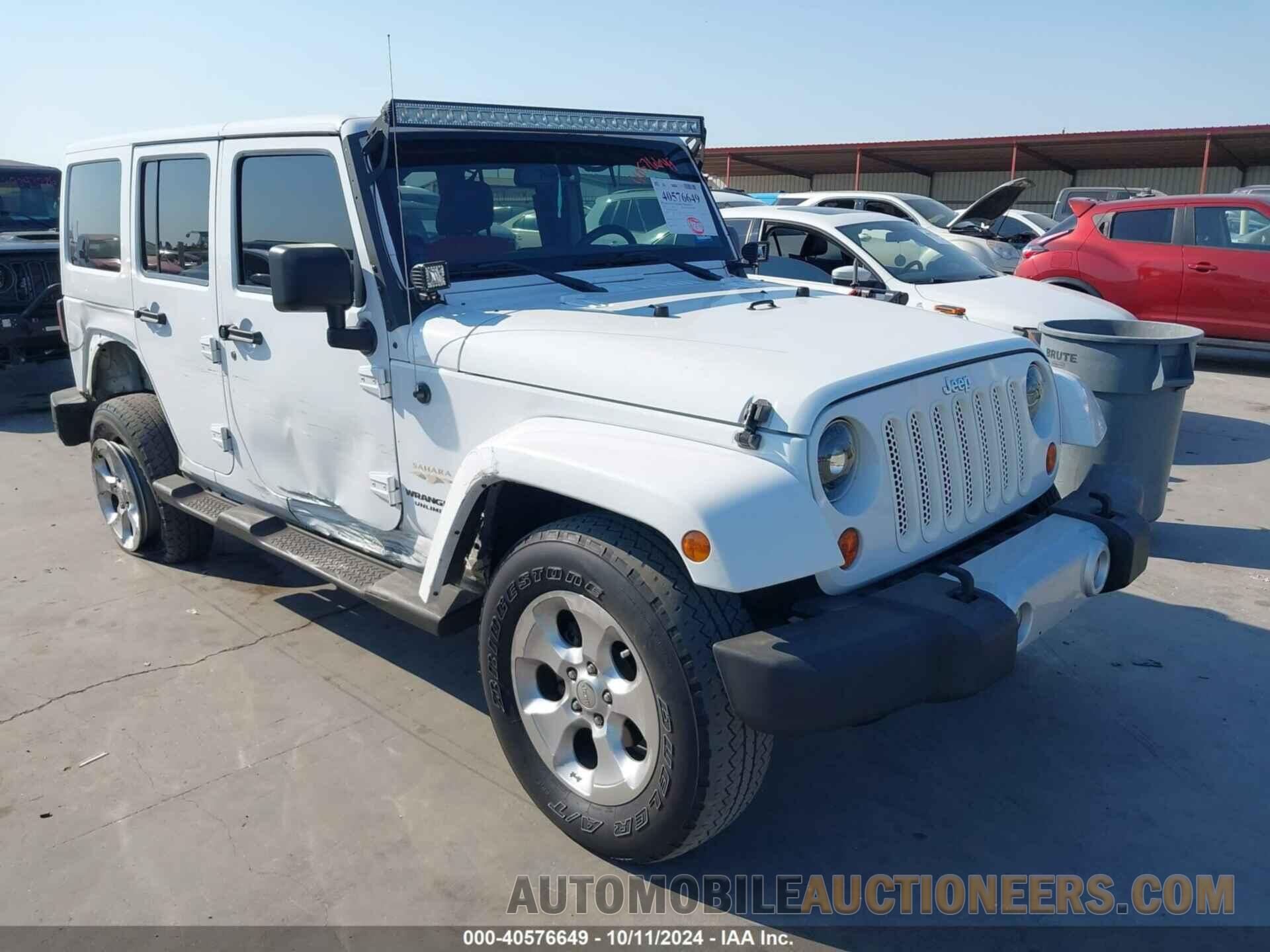 1C4BJWEG4DL624824 JEEP WRANGLER UNLIMITED 2013