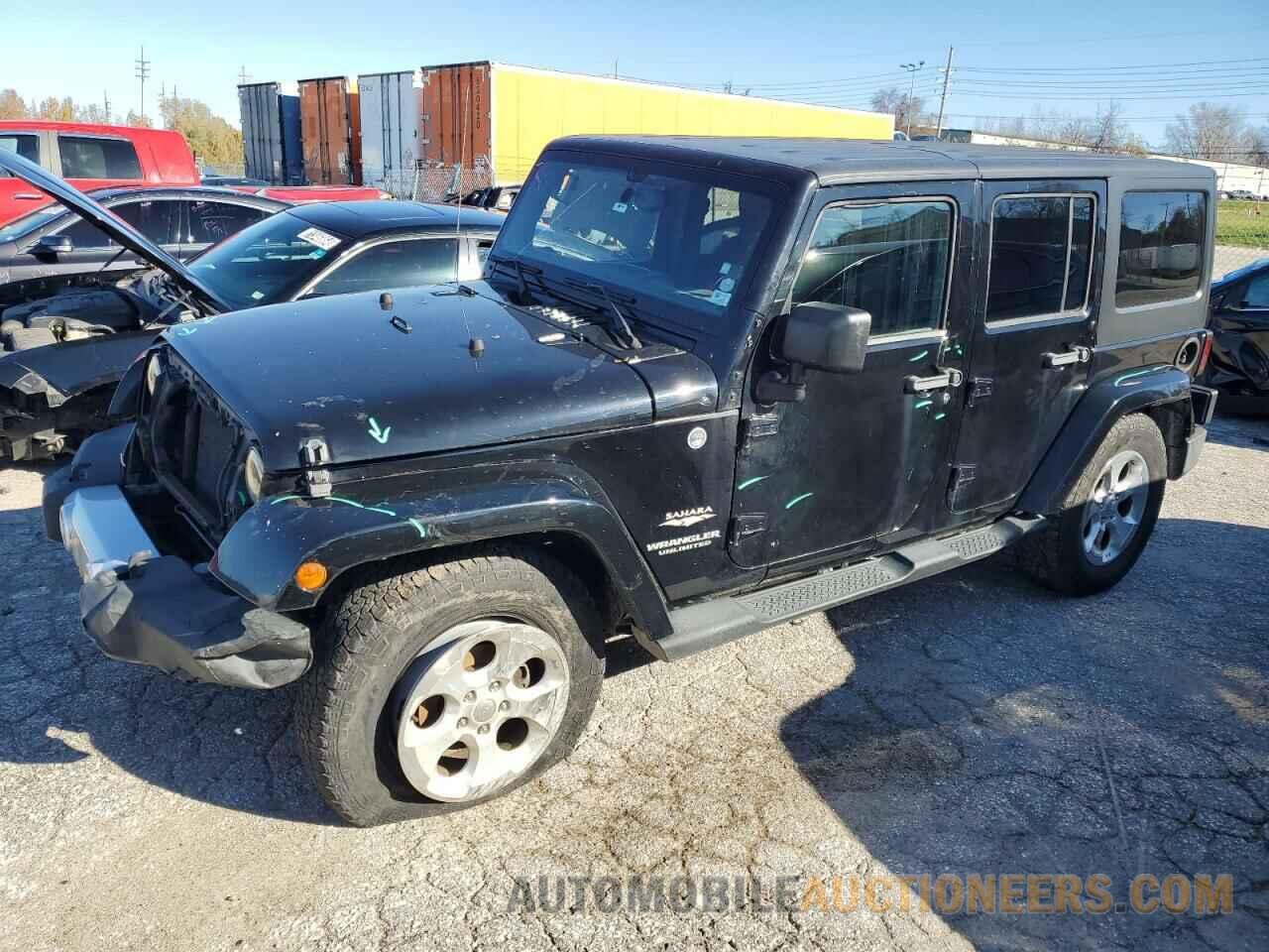 1C4BJWEG4EL106956 JEEP WRANGLER 2014