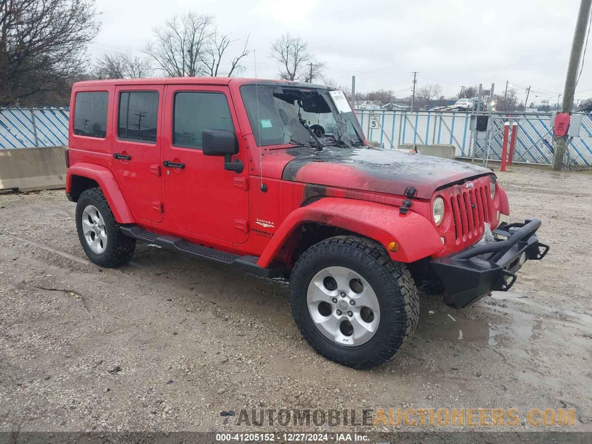 1C4BJWEG4EL174058 JEEP WRANGLER UNLIMITED 2014