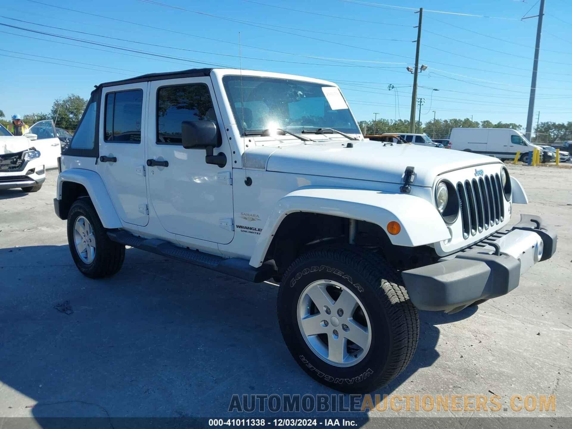 1C4BJWEG4EL213599 JEEP WRANGLER UNLIMITED 2014