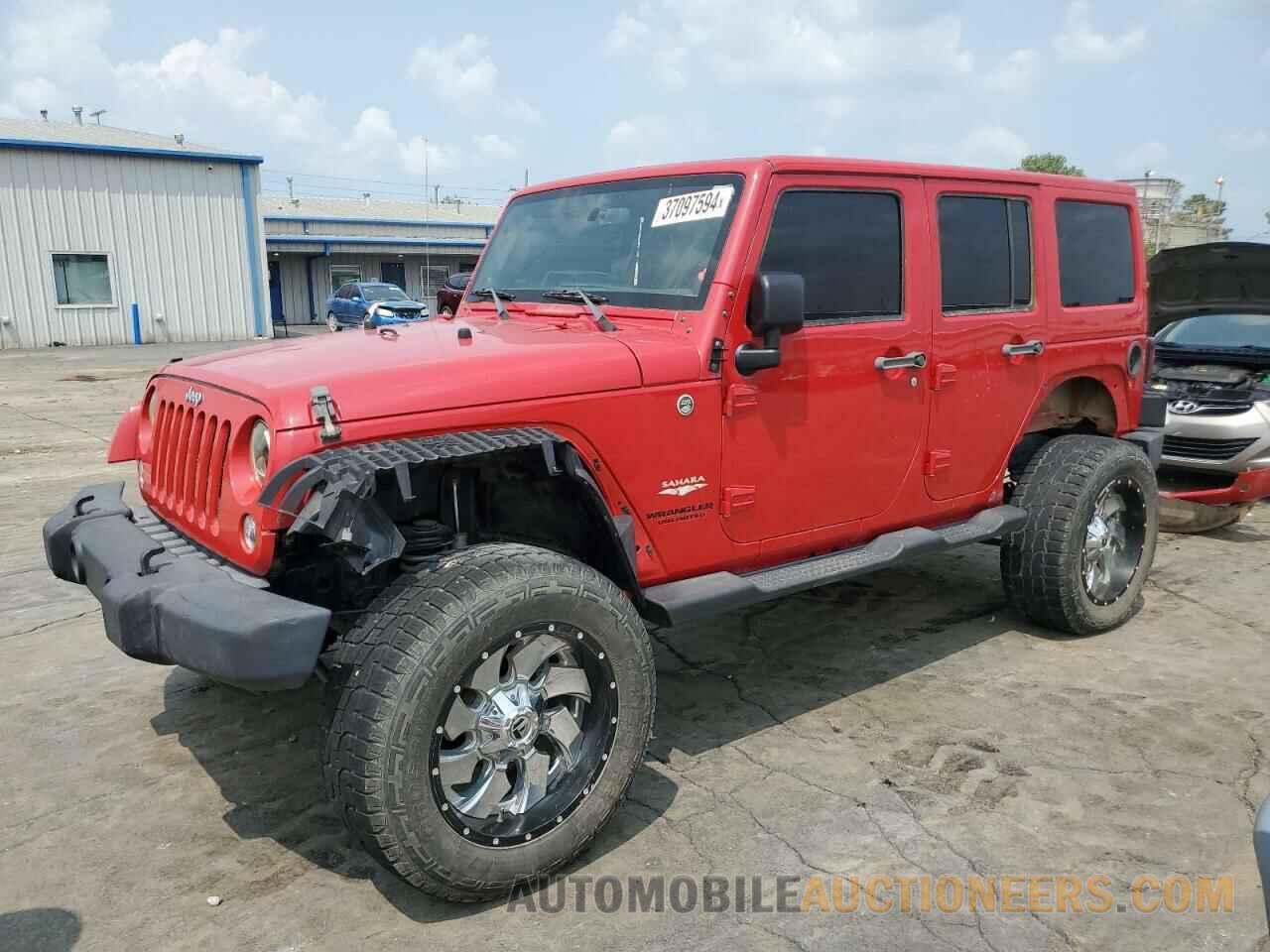 1C4BJWEG4EL282468 JEEP WRANGLER 2014