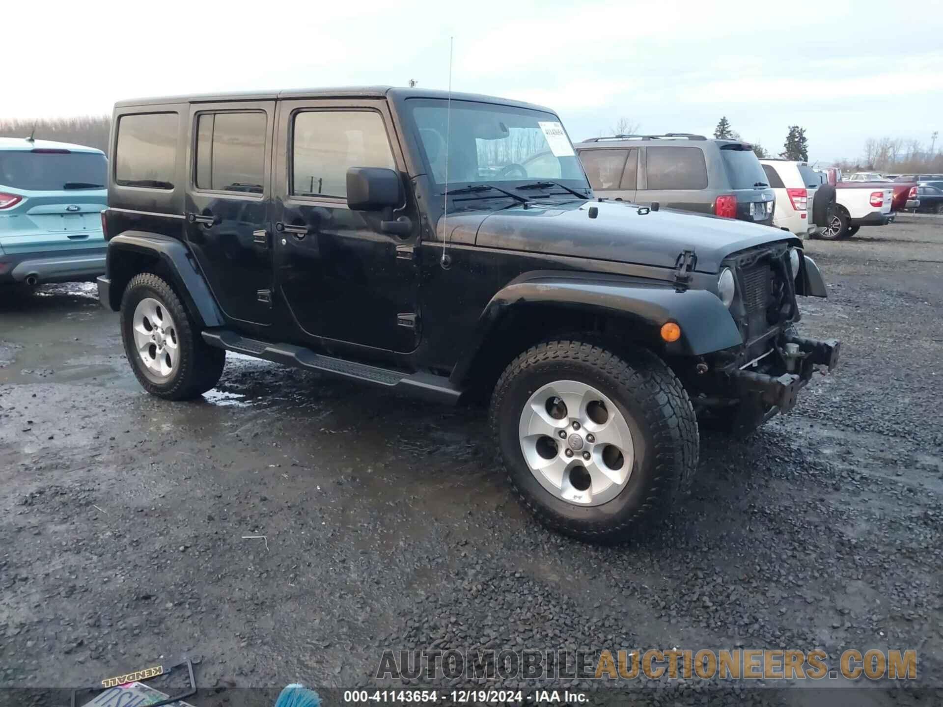 1C4BJWEG7EL130734 JEEP WRANGLER UNLIMITED 2014