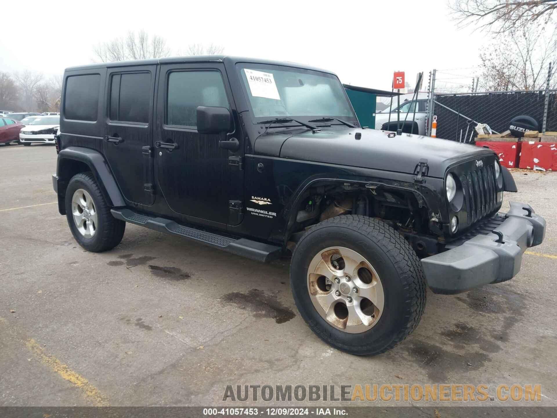 1C4BJWEG7EL252011 JEEP WRANGLER UNLIMITED 2014