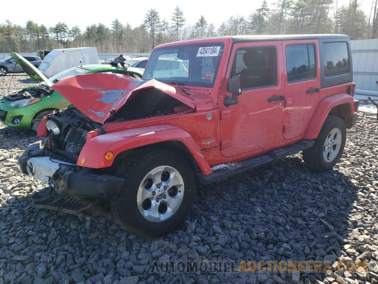 1C4BJWEG8DL644607 JEEP WRANGLER 2013