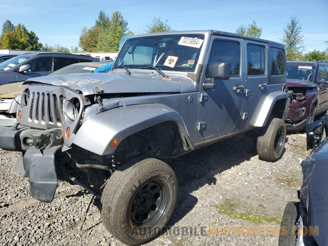 1C4BJWEG8DL649936 JEEP WRANGLER 2013