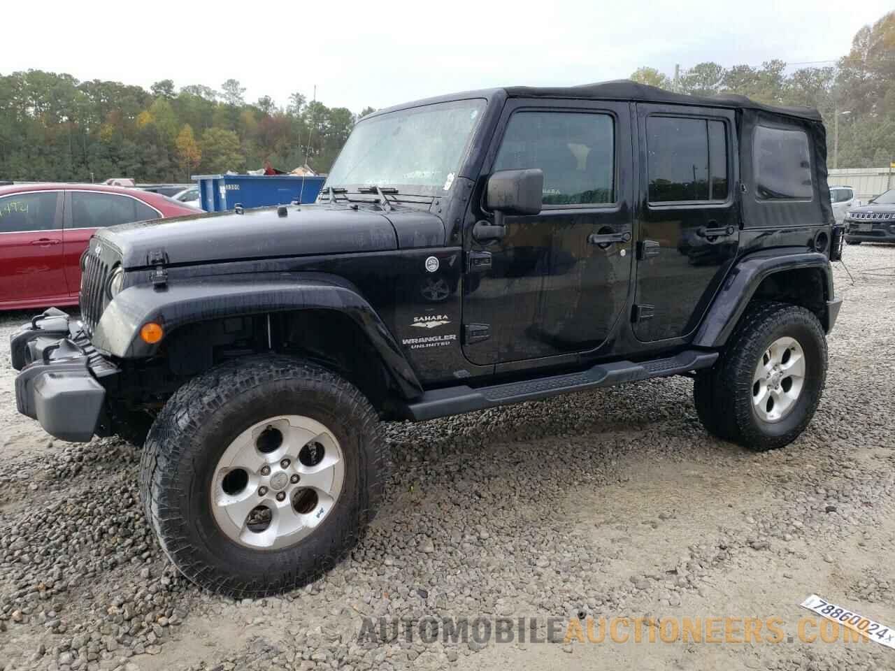 1C4BJWEG8EL104918 JEEP WRANGLER 2014