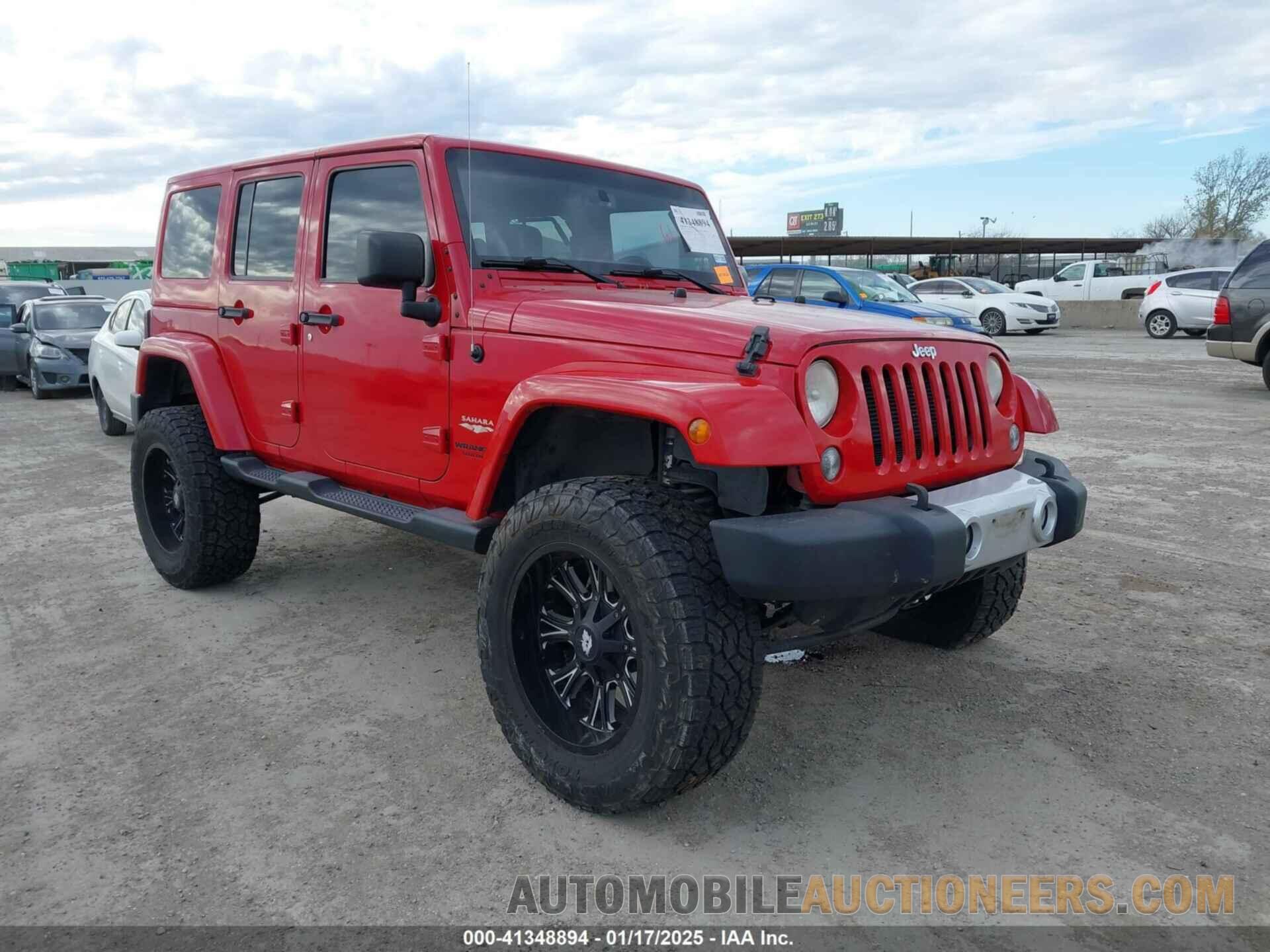 1C4BJWEG8EL246797 JEEP WRANGLER UNLIMITED 2014