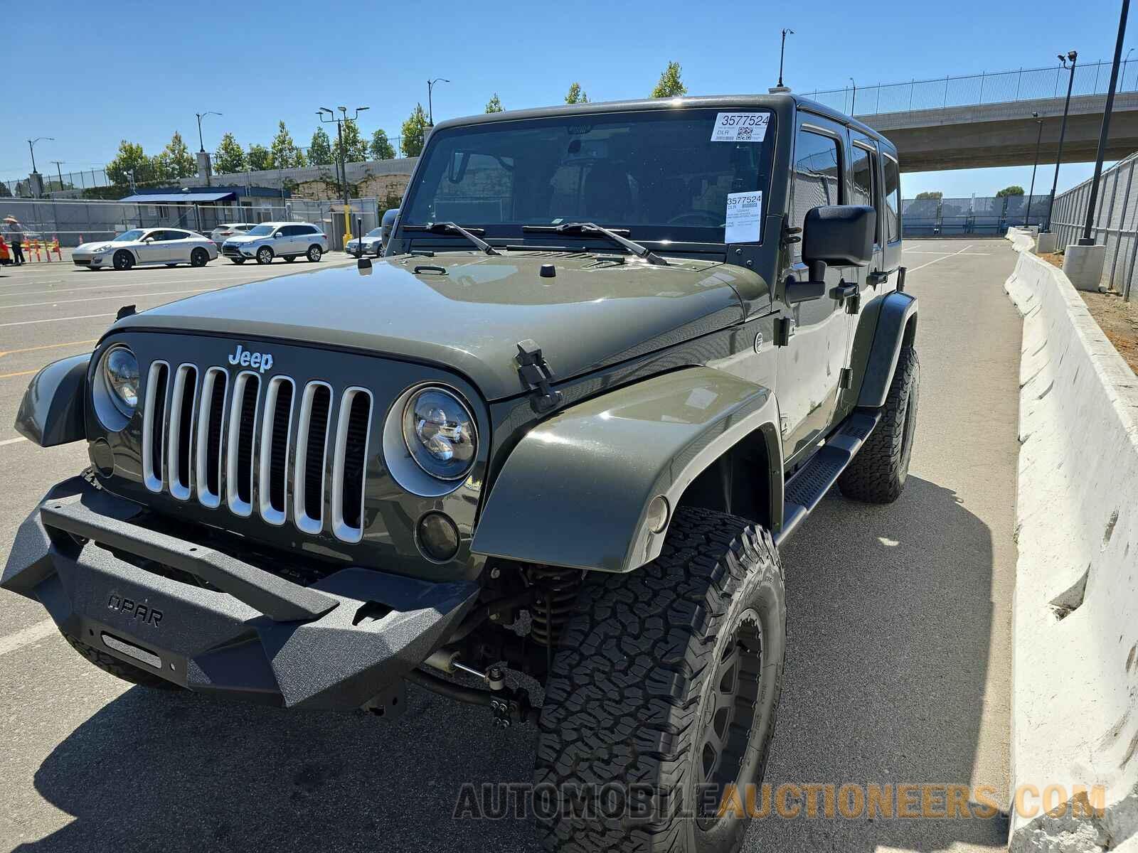 1C4BJWEG8GL165205 Jeep Wrangler Unlimited 2016