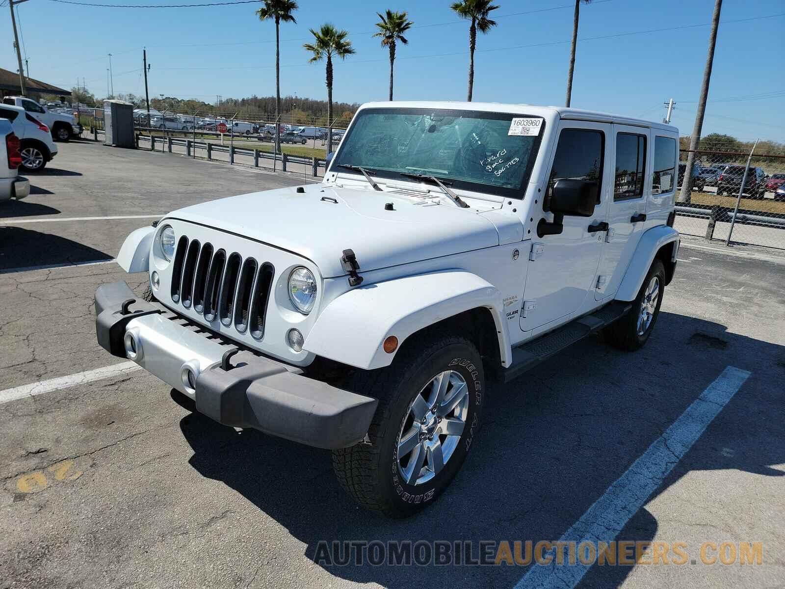 1C4BJWEGXFL543345 Jeep Wrangler Unlimited 2015