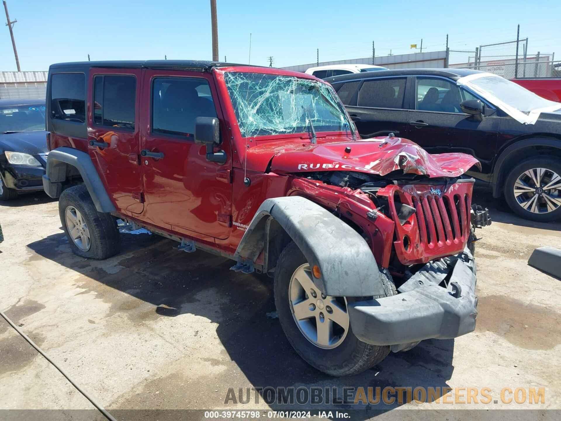 1C4BJWFG2CL165418 JEEP WRANGLER UNLIMITED 2012