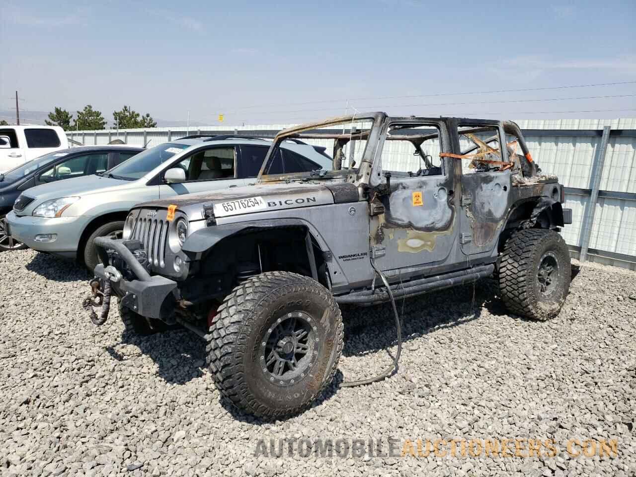 1C4BJWFGXFL757038 JEEP WRANGLER 2015