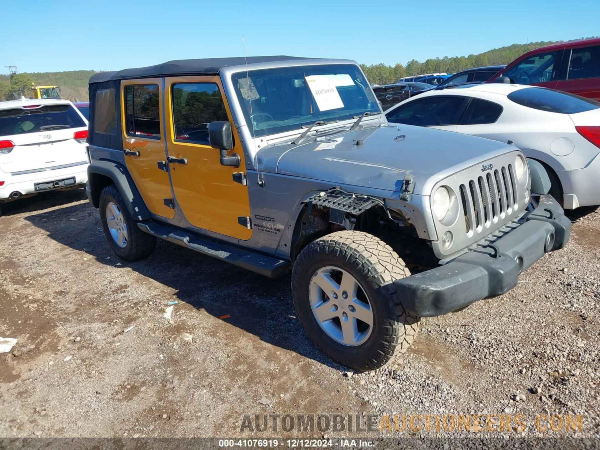 1C4BJWKG8EL262549 JEEP WRANGLER UNLIMITED 2014