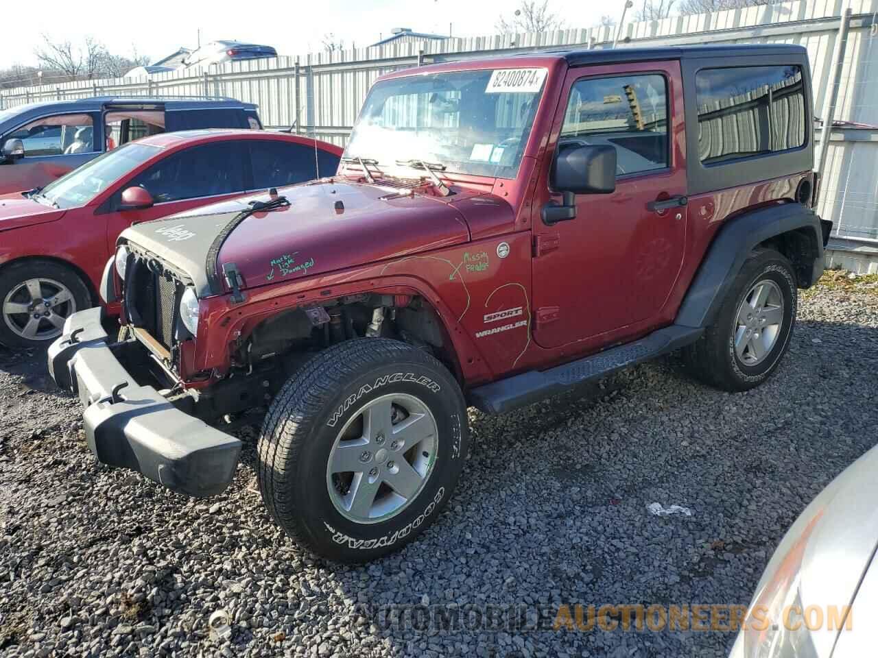 1C4GJWAG2CL256170 JEEP WRANGLER 2012