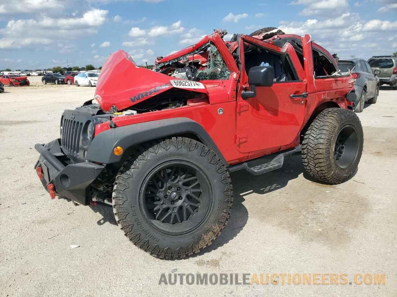 1C4GJWAG2GL137878 JEEP WRANGLER 2016