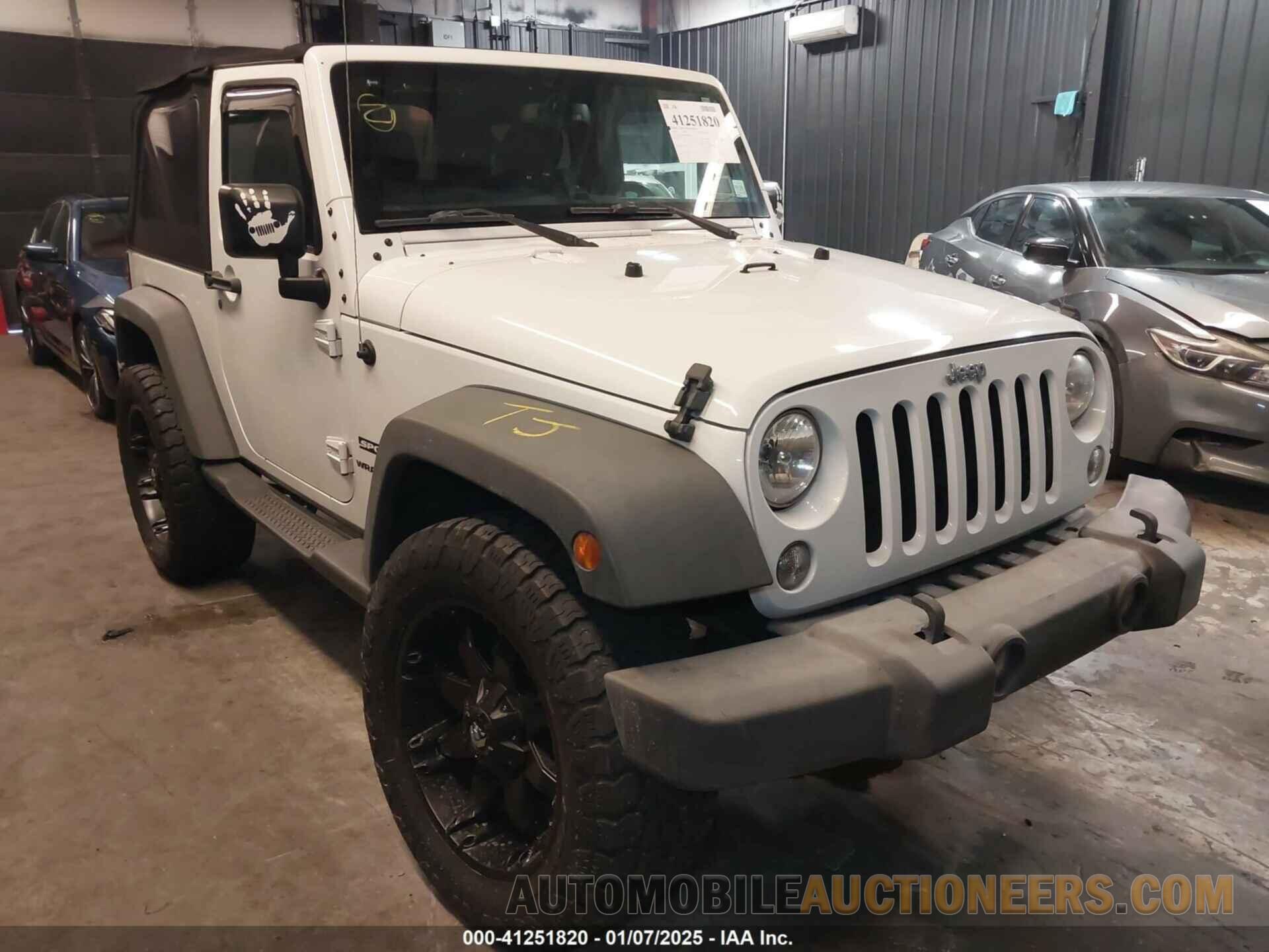 1C4GJWAG6GL296872 JEEP WRANGLER 2016